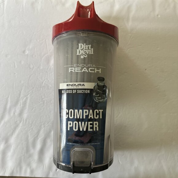 DIRT DEVIL Endura Reach Dust Dirt Canister + Filter Assembly UD20124 OEM - Picture 1 of 8